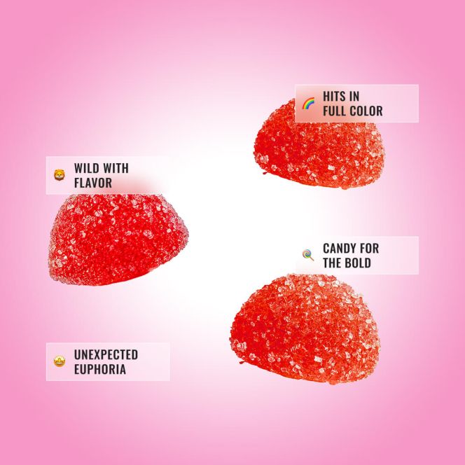 15MG Zkittlez Delta 9 THC Gummies
